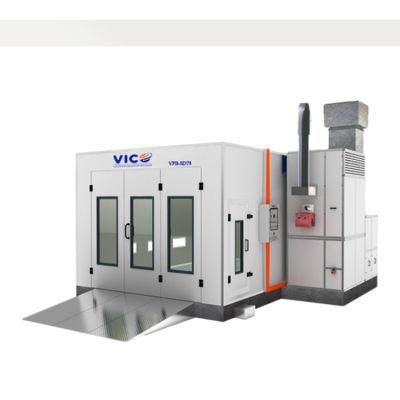 Vico Professional Diesel Heat Spray Booth Downdraft Painting Booth