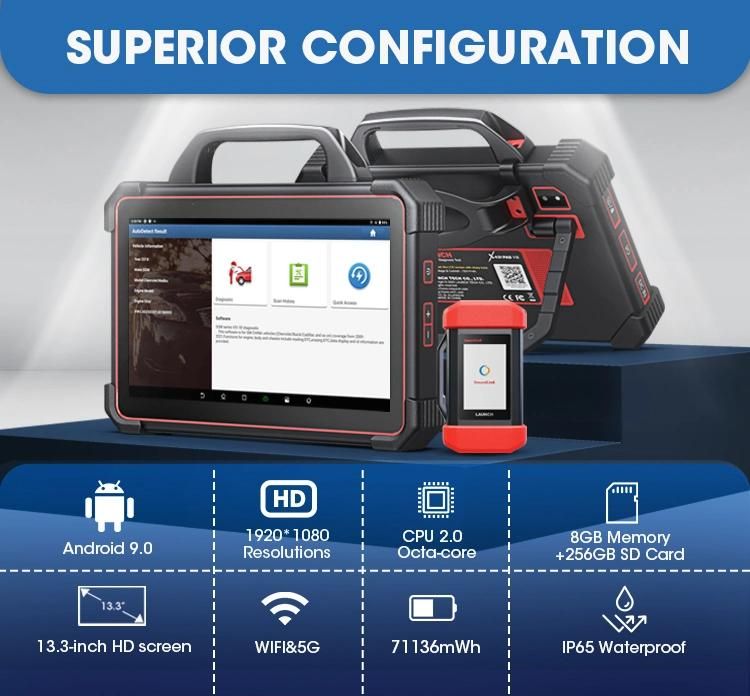 Maxisys Automotive Scanner Autel Ultra New Arrival Scan Tool with ECU Programmer Vci