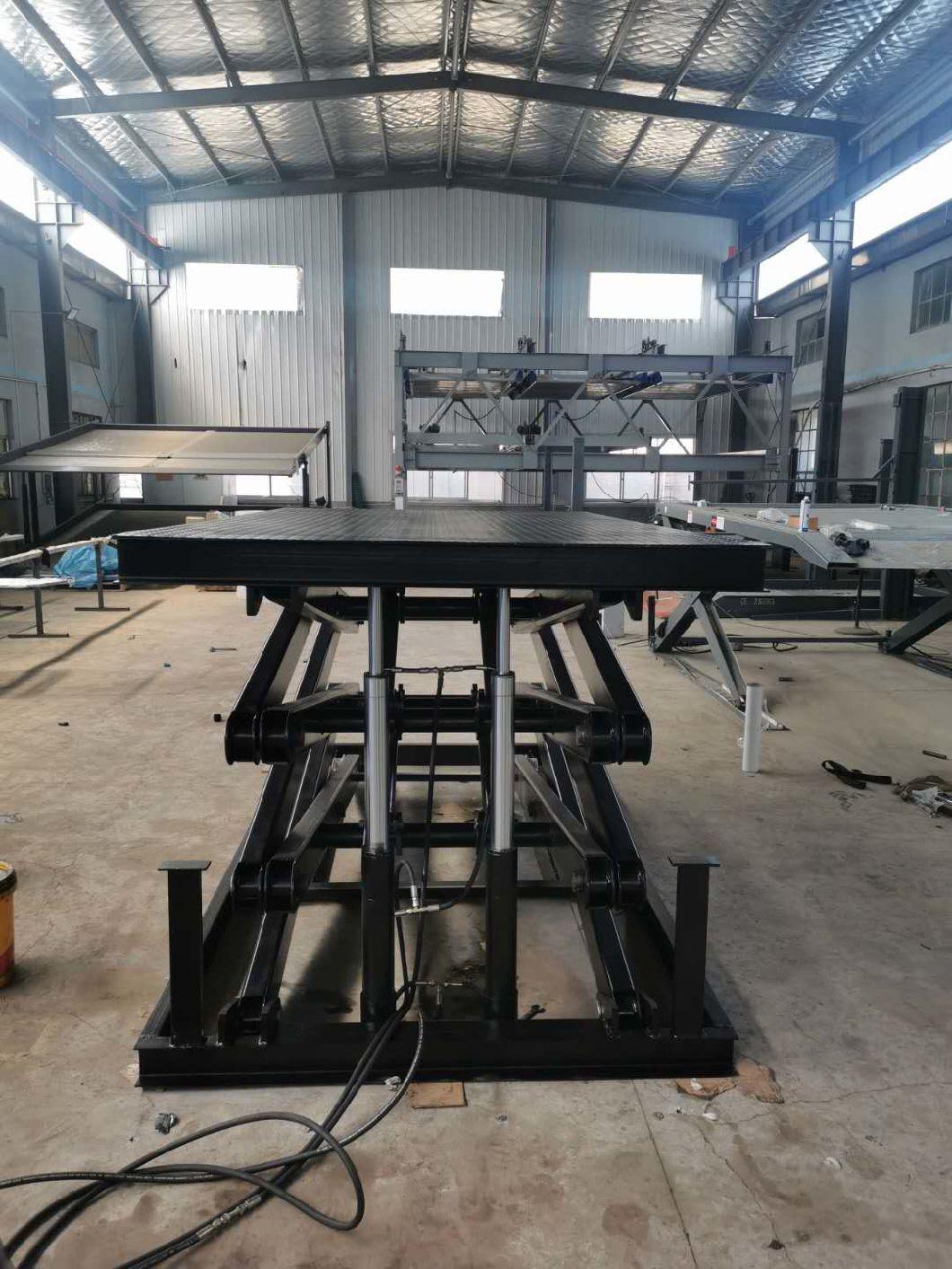 Construction Residential Building Hydraulic Scissor Lift Platform for Goods Car