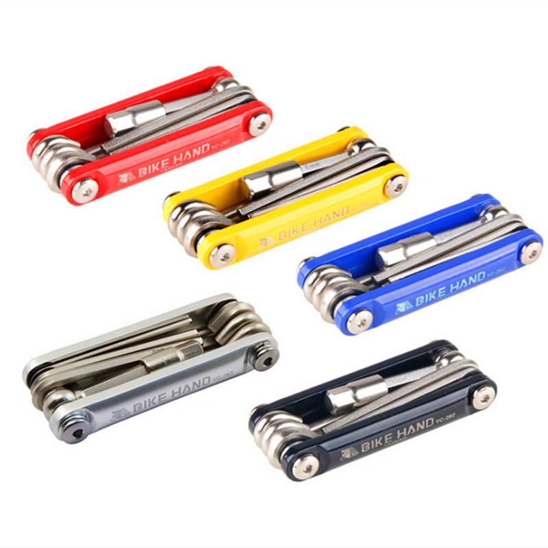 Bicycle Repairing Set Bike Repair Tool Kit Wrench Screwdriver Chain Carbon Steel Bicycle Multifunction Tool