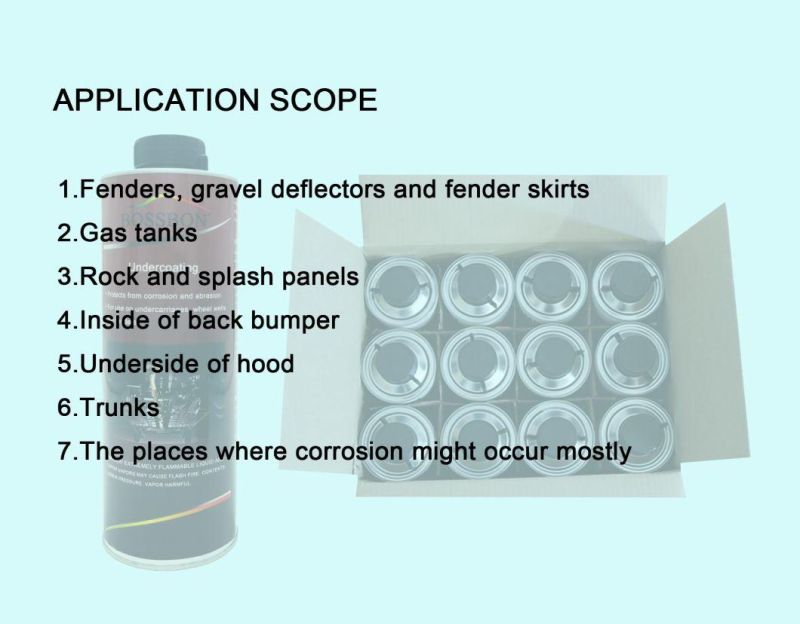 Bright Luster Underseal Strong Adhesion Resin Type Undercoating