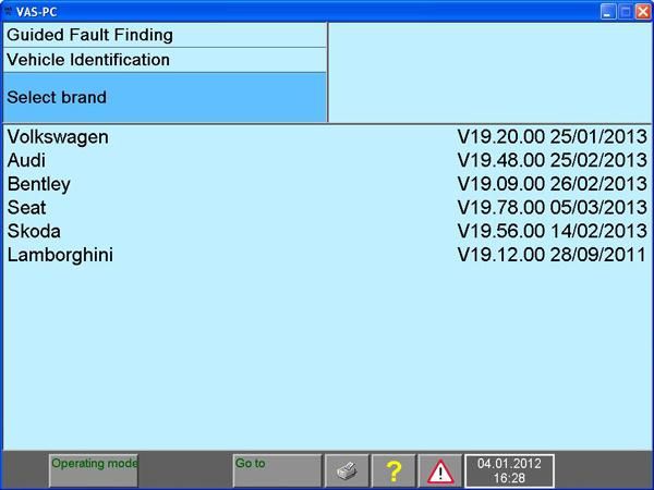 VAS 5054A Bluetooth Odis V7.2.1 VW Audi Bentley Lamborghini Diagnostic Tool with Oki Chip Multi-Languages