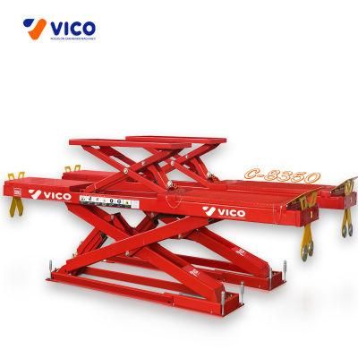 Vico in Ground Scissor Lift 4t Capacity Car Maintenance Lifting Machine