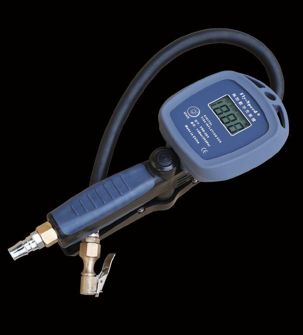 Digital Tire Inflator Gauge with Pressure Gauge Tire Changer Inflating Tools Tyre Changer Wheel Balancer