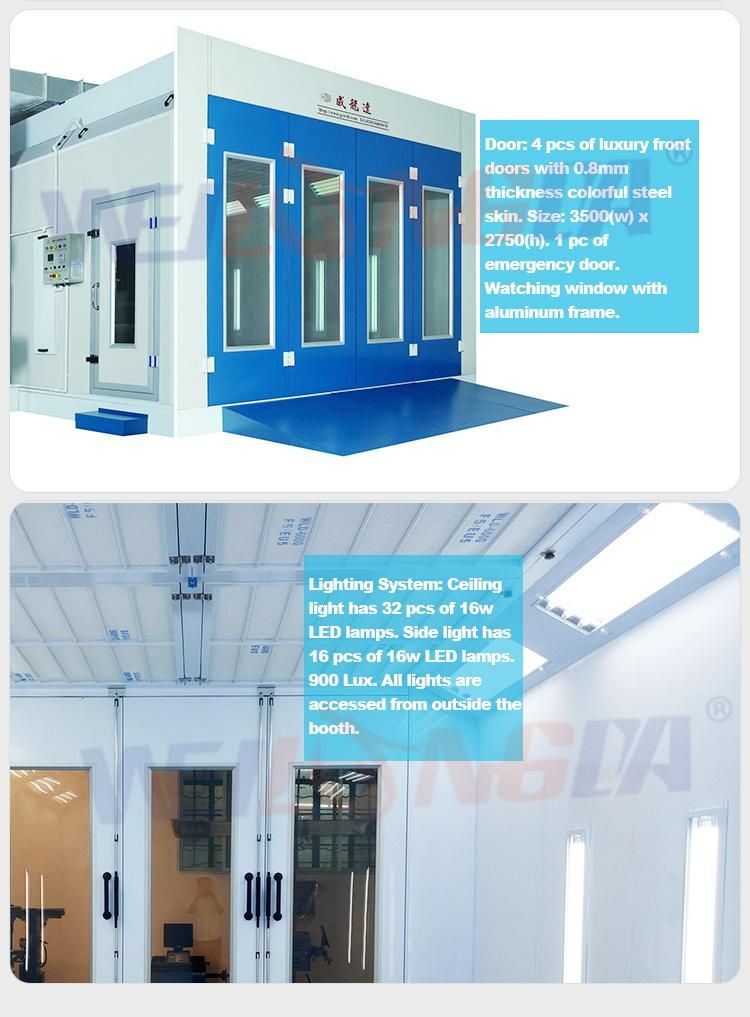 Wld9000au (CE approved) Spray Booth for Painting Equipment