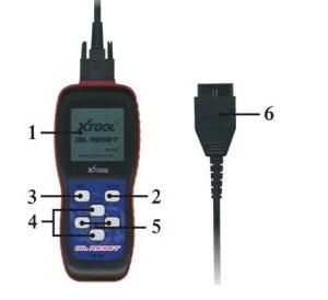 Oil Reset, Code Reader, Code Scanner, Auto Diagnostic Tool (PS150)