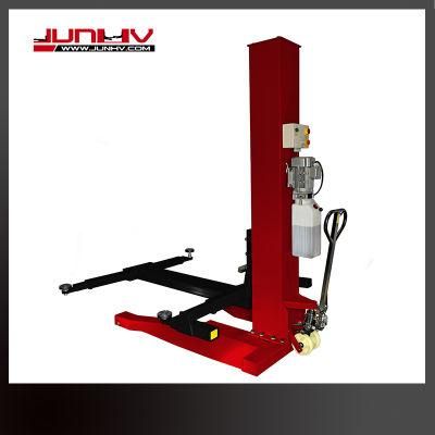 Factory Price 2500 Kg Portable Single Post Car Lift