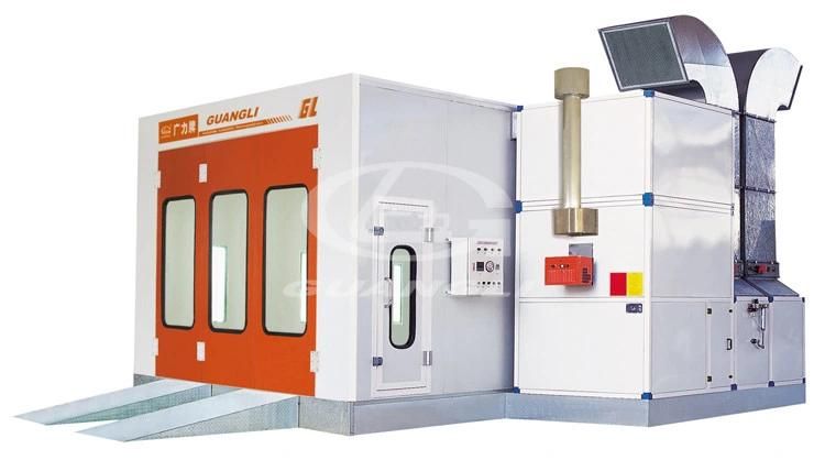 Ce Approved Best Price Water Soluble Folding Paint Booth with Nozzle