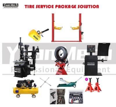 Auto Garage Equipment Vehicle Repair Two Post Lift Combo