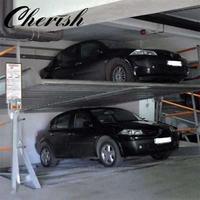 China Hydraulic Car Parking Lift System Underground on Europe