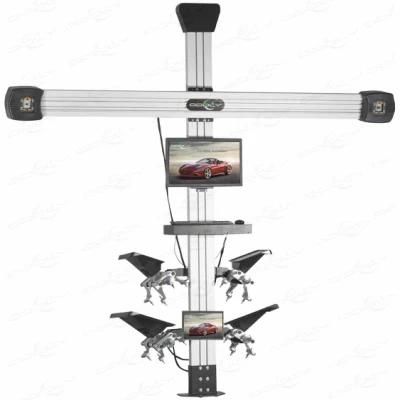 3D Wheel Alignment with 5 Million Pixels Cameras