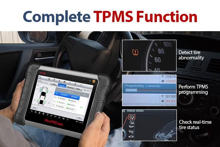 2021 Autel Maxipro Maxicom MP808ts Maxidas Ds808bt MP808bt OBD2 Maxi PRO MP808 808ts MP 808 Ts Car Scanner Diagnose Machine TPMS Programming Tool