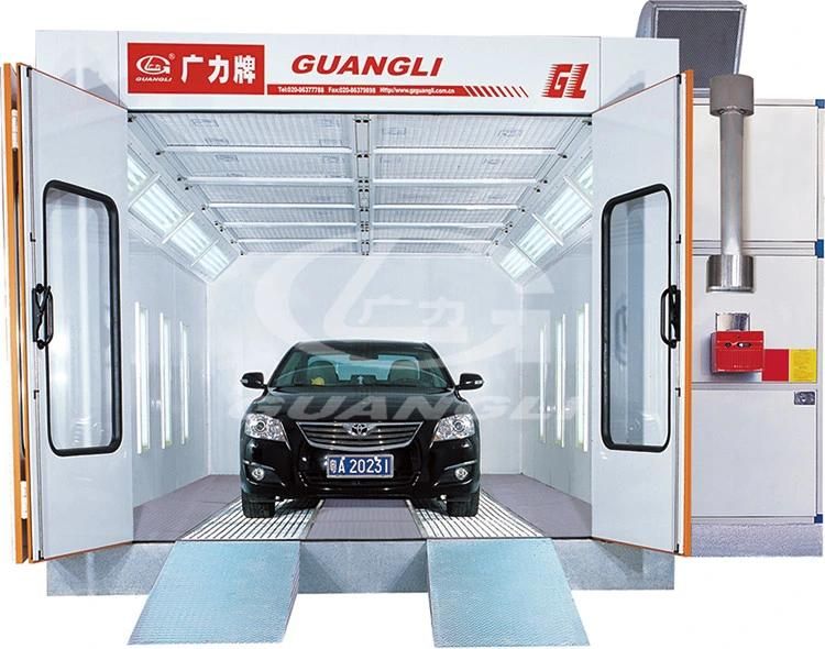 High Quality Downdraft Saico Car Paint Spray Booth with Imported Filter