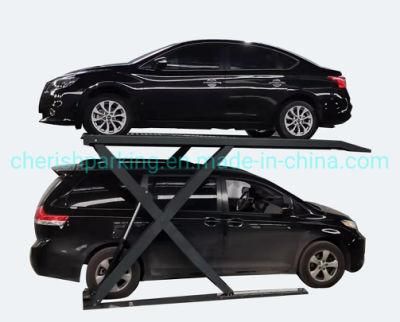 2 Floor Scissor Mechanical Car Parking Equipment