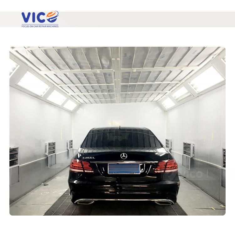 Vico Car Painting Booth Vehicle Collision Repair Baking Oven