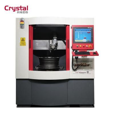 CNC Alloy Wheel Repair Lathe Diamond Cut Rim Machine Price