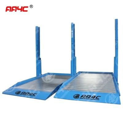 AA4c 2 Post Parking Lift Middle Post Shared 2 Post Vehicle Parking Lift 2.3t/2.7t/3.2t Auto Parking System AA-2PP30