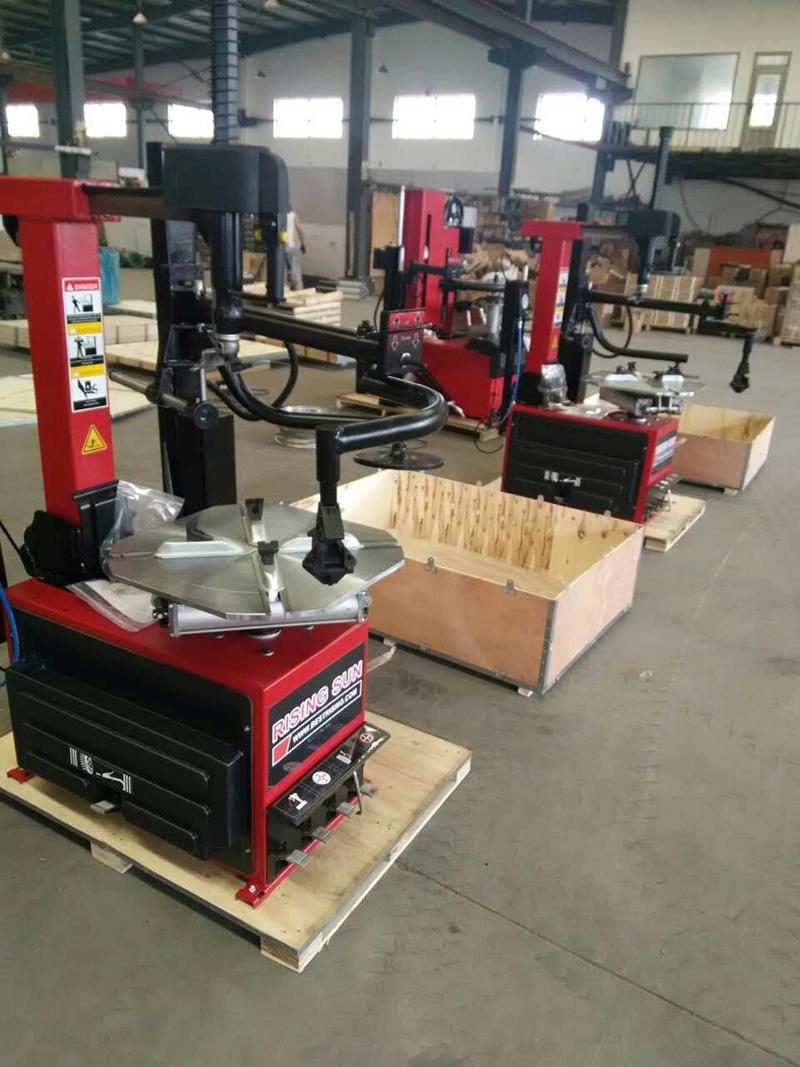 Car Tire Mounting Equipment Wheel Changer Machine with Assistant Arm