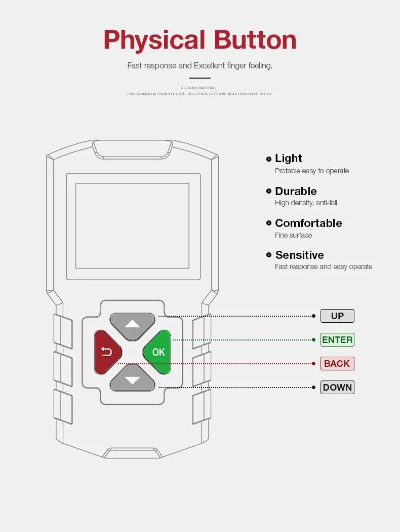 Auto Scanner Ediag Ya-101 Similar to Launch Cr3008 Obdii Test