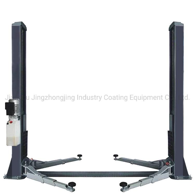 Floor Plate Used 4ton 2 Post Car Lift for Sale Two Post Hydraulic Car Lift