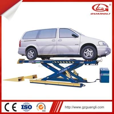 Chinese Manufacturer Top Quality Double Hydraulic Cylinders Scissor Car Lift for Garage