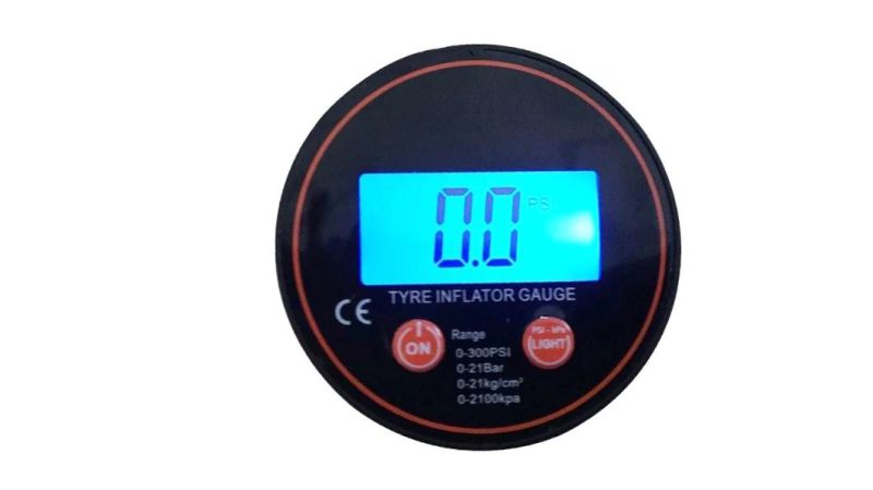 300psi Digital Air Pressure Gauge Gas Test Pressure Gauge