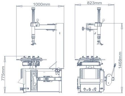 High Quality Tire Changer Machine for Sale