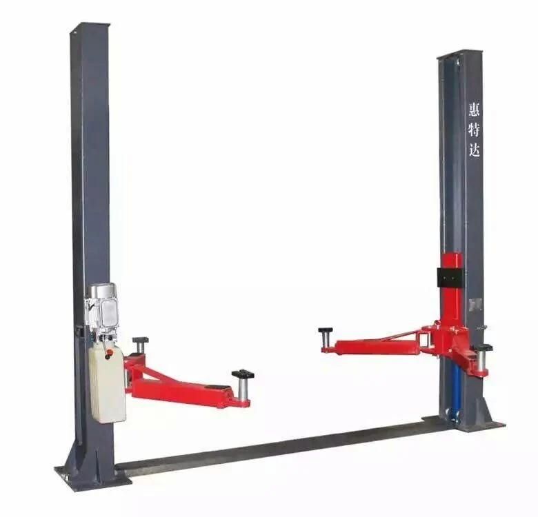 Hydraulic Car Jack Lift 2 Post Car Lift Two Post Lift Clear Floor CE