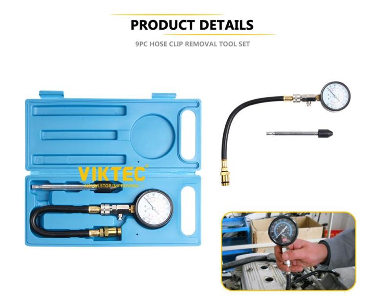 VT01049 CE VIKTEC Quick Cylinder Pressure Tester Kit