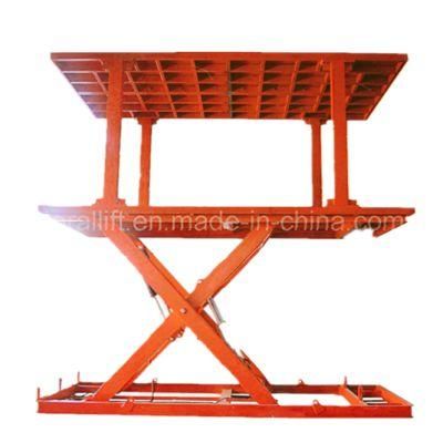 7m Lifting Height Invisible Garage Lifter Equipment with CE