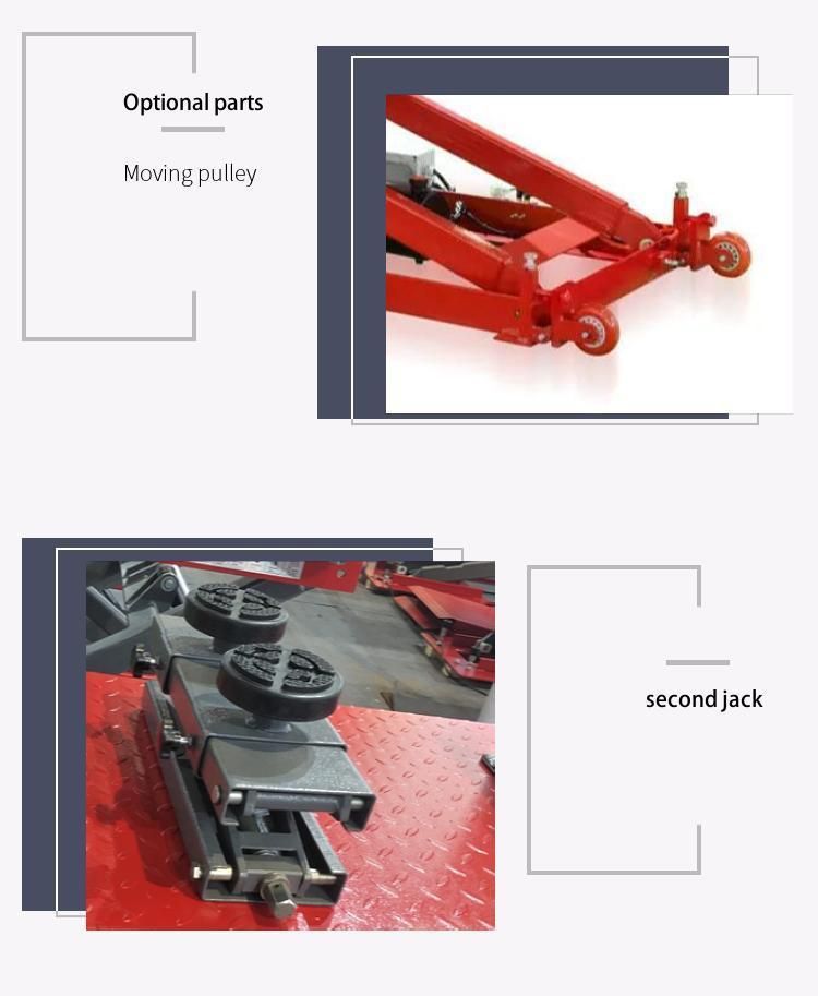 High-End Professional Pneumatic Motorcycle Lift Equipment with CE