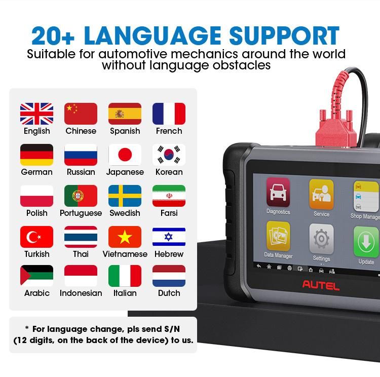 Diagnosis Autel Mk808 Auto Scanner Diagnostic Tool Escaner Maxiom Mk808 OBD 2 Scanner Diagnostic