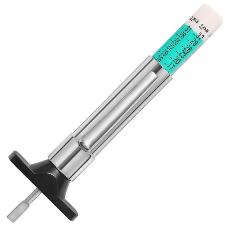 6 Side Plastic Bar Tire Tread Depth Gauge Meter Measure