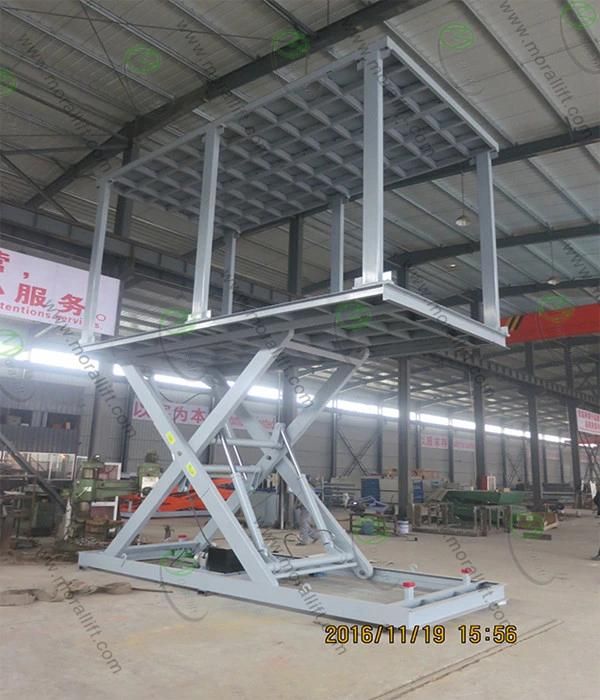 Garage Double Parking Platform Scissor Car Lift