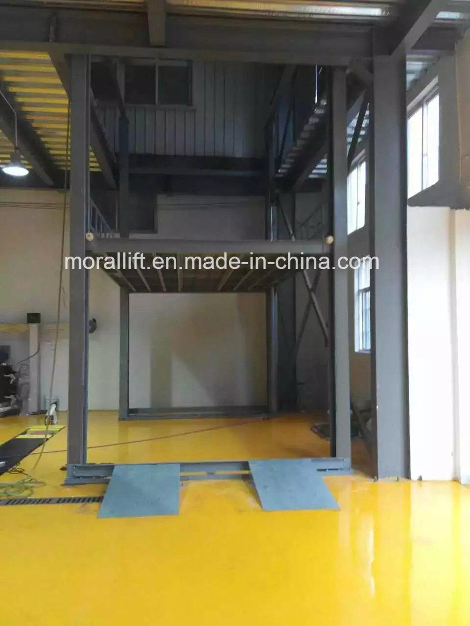 Hydraulic car parking lift large loading four column car lift