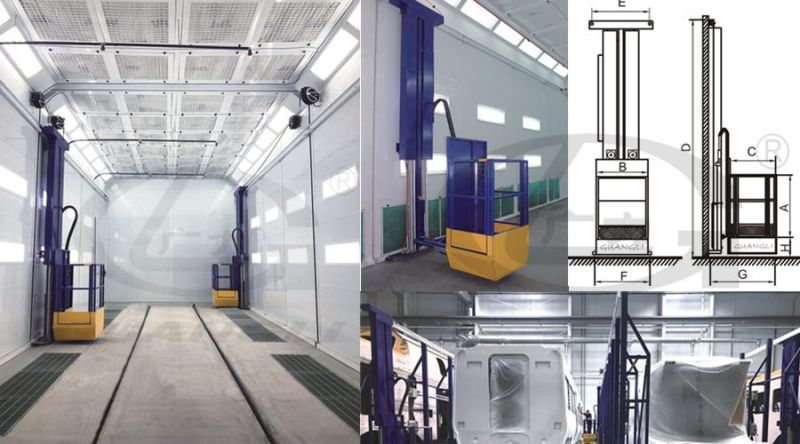 Automotive Train Bus Spray Booth/Paint Booth/Painting Booth/Truck Spray Booth Price