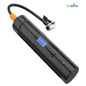 2021 New Mini Rechargeable Digital Car Tire Inflator with USB Output