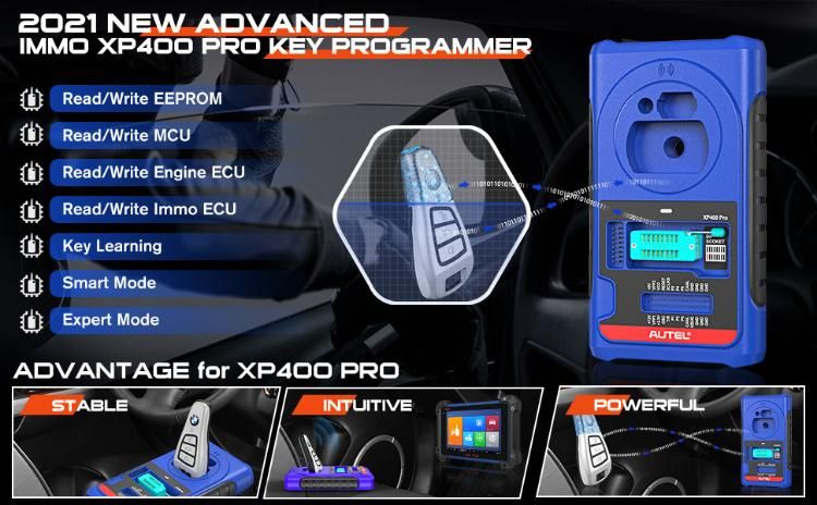 Autel Im608PRO J2534 XP400PRO Key Programming Machine for All Cars 2021