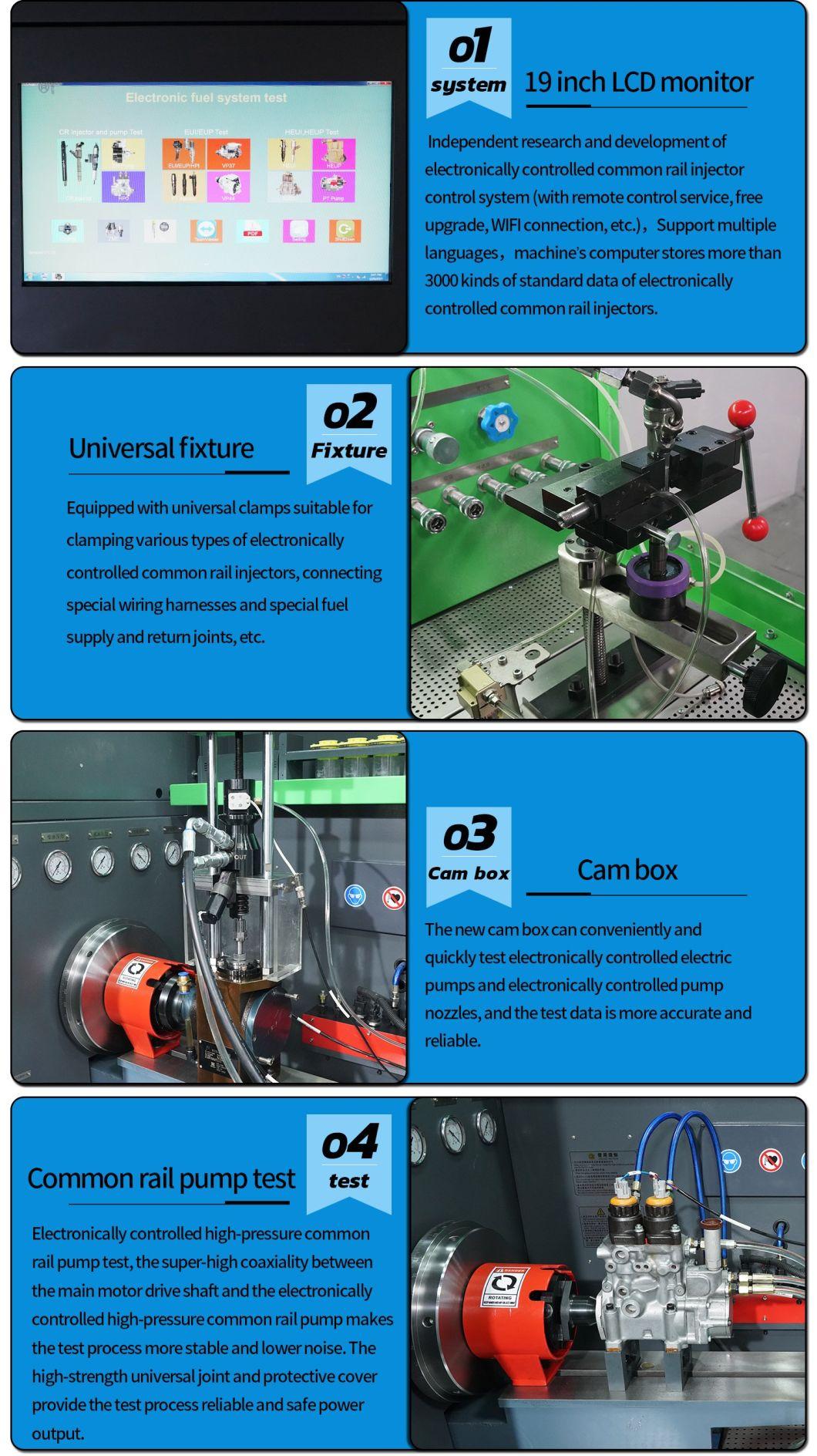 Hcr-918 All Function Injection and Common Rail Test Bench