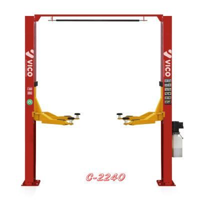 Vico Car Lift Two Side Manual Release 4t Hydraulic Auto Two Post Lift