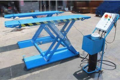 3.5t MID Rise Double Level Outdoor Hydraulic Electric Scissor Car Lift