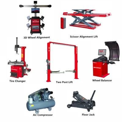 Diagnostic Machine for All Vehicles/Tire Changer/Auto Lift/ Wheel Balancing/3D Wheel Alignment