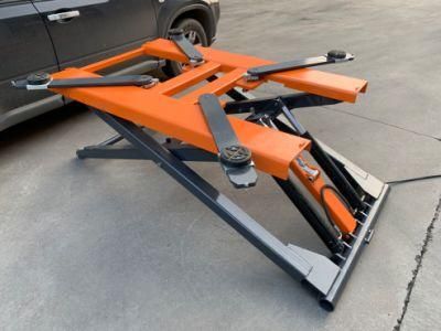 Fast Delivery Portable MID-Rise Scissor Lift Save Space Car Lift CE Certificate Vehicle Hoist