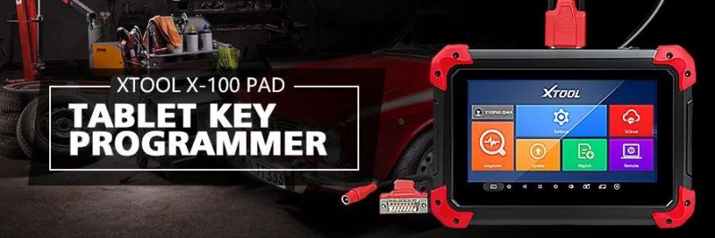 Xtool X100 Pad Key Programmer with Oil Rest Tool Odometer Adjustment and More Special Functions