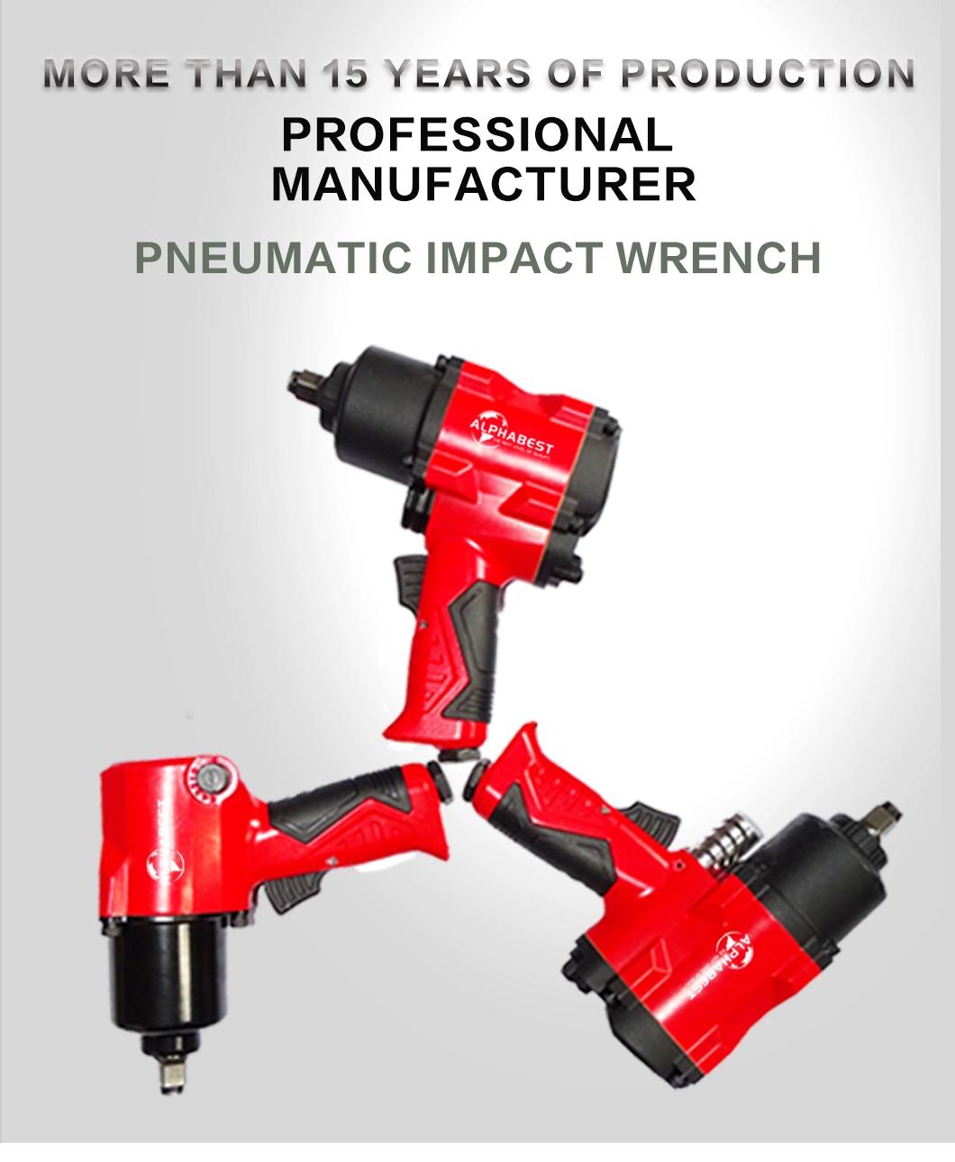 3/4” High Torque Type Air Wrench Repair Tools Air-Powered Pneumatic Impact Wrench at-D4518