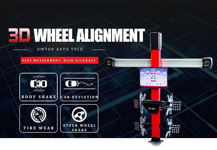 Yl-66 Garage Equipment Wheel Alignment Machine 3D Wheel Alignment