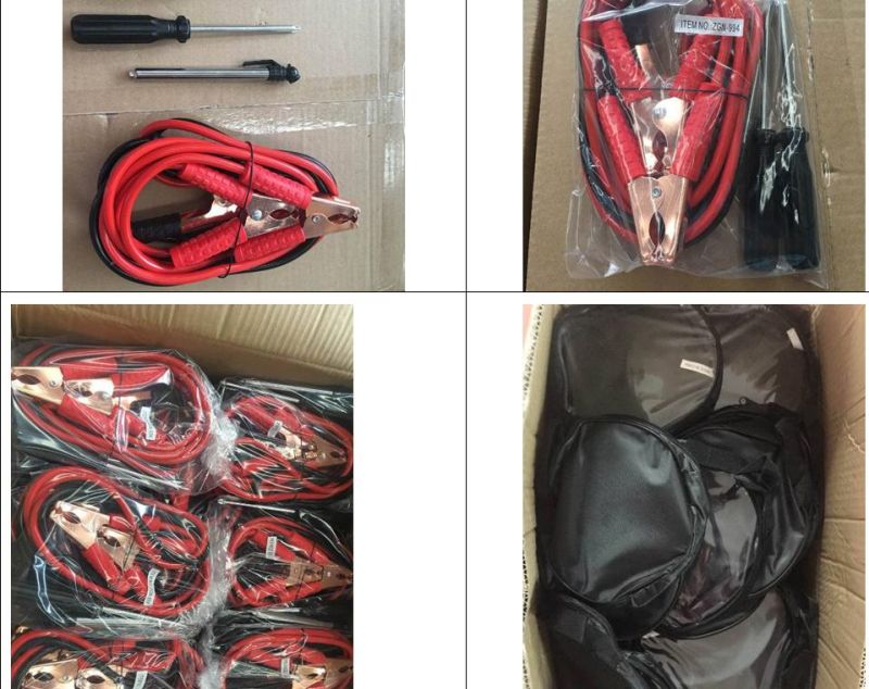 Auto Car Tool Kit Repair Set Roadside Emergency Set in Round Bag with Hanger