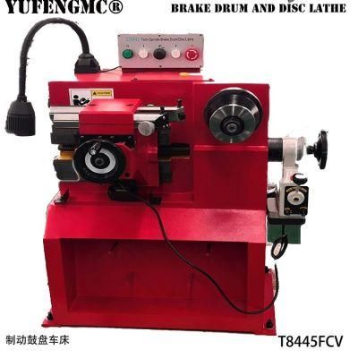 Brake Drum Disc Lathe Brake Disc Brake Drum Cutting Disc and Drum T8445fcv