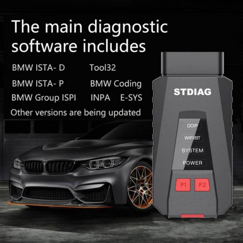 Godiag V600-Bm BMW Diagnostic and Programming Tool with V2021.6 Software Ista-D 4.29.20 Ista-P 3.68.0.0008 500GB HDD