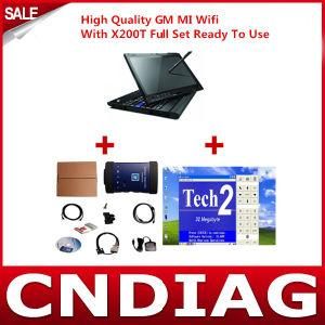 High Quality WiFi Gm Mdi Multiple Diagnostic Interface with X200t Laptop Full Set Ready to Use